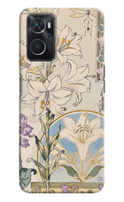 White Lily Oppo K10 4G Back Cover