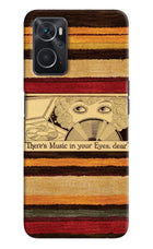 Vinyl Stripes Oppo K10 4G Back Cover