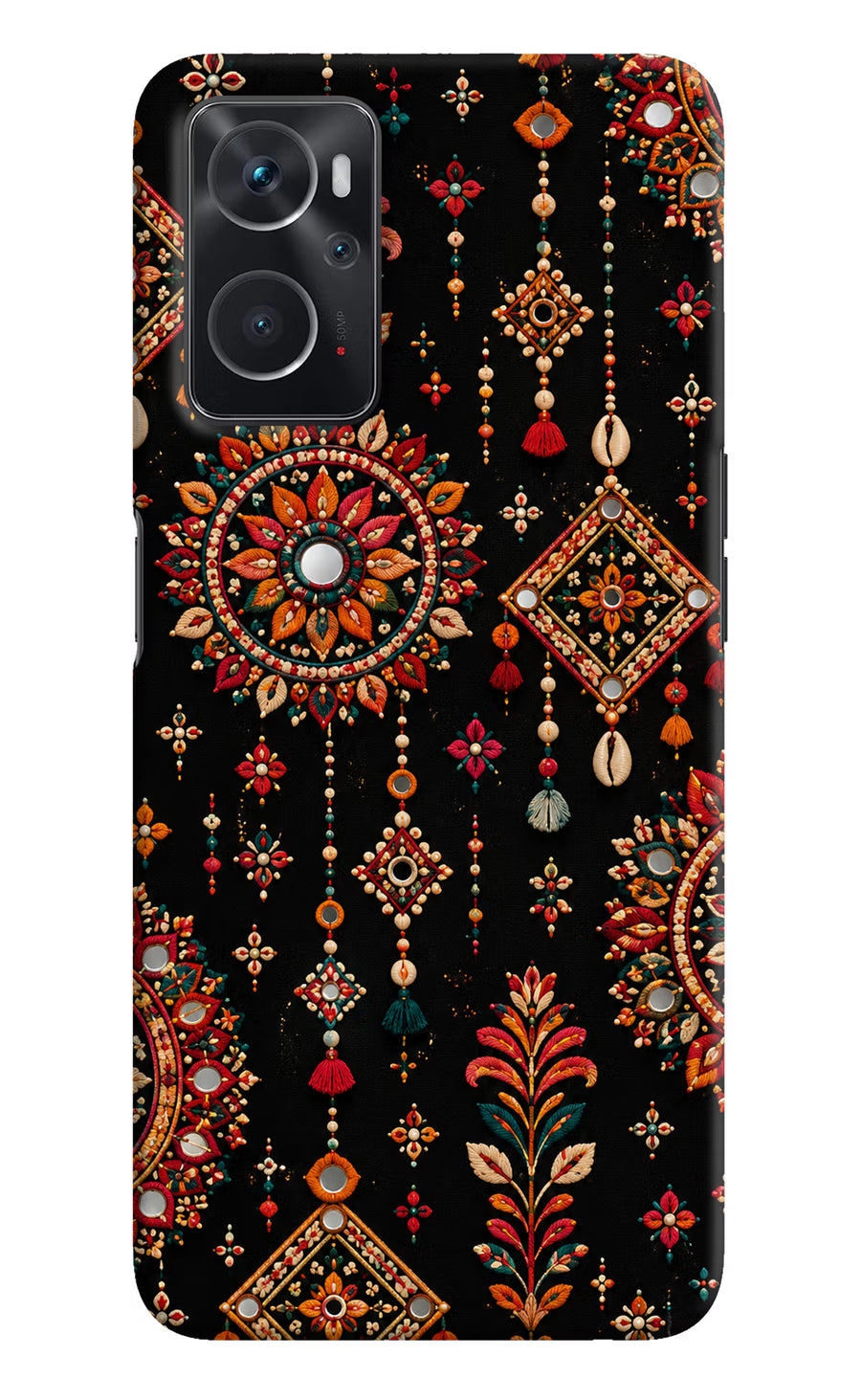 Boho Noir Oppo K10 4G Back Cover, Hard case