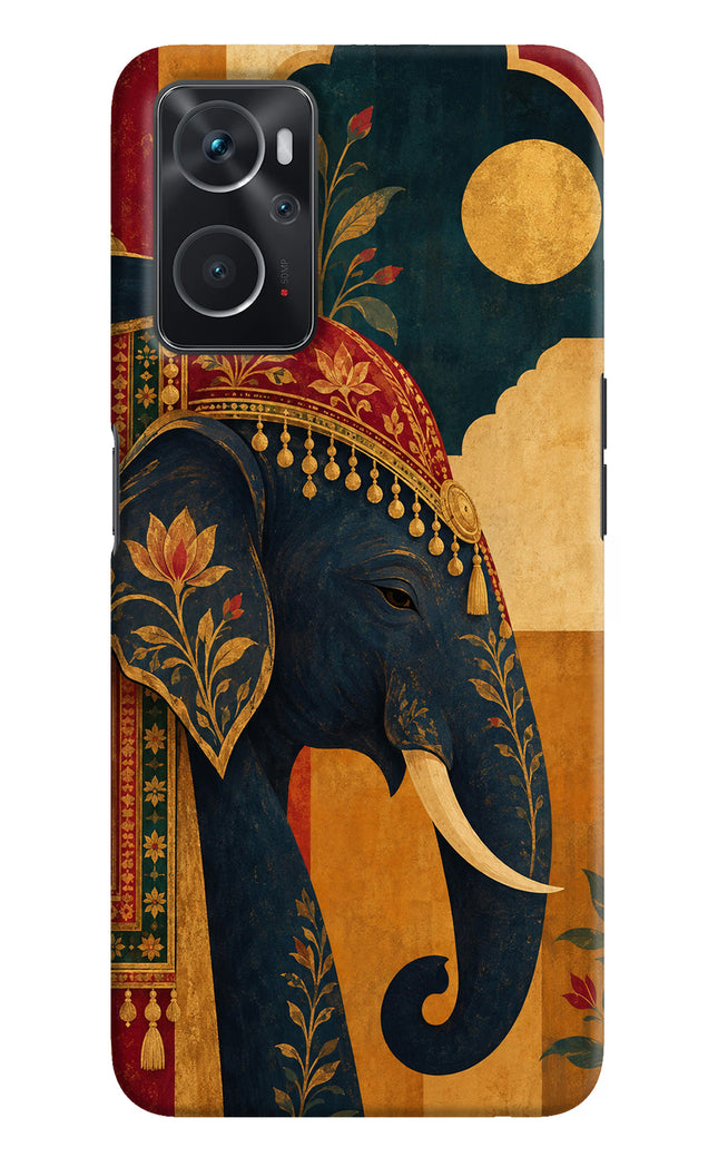 Royal Elephant Oppo K10 4G Hard Case Back Cover by Casekaro