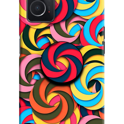 Spiral Pattern Oppo K10 4G Pop Case by Casekaro