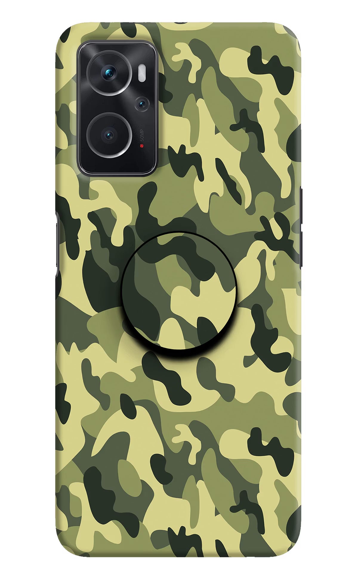 Camouflage Oppo K10 4G Pop Case by Casekaro