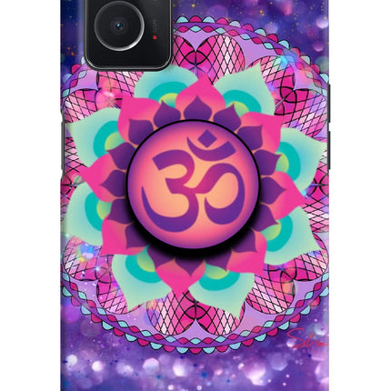 Om Purple Oppo K10 4G Pop Case by Casekaro