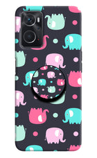 Baby Elephants Oppo K10 4G Pop Case by Casekaro