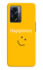Happiness With Smiley Oppo K10 5G Hard Case Back Cover by Casekaro