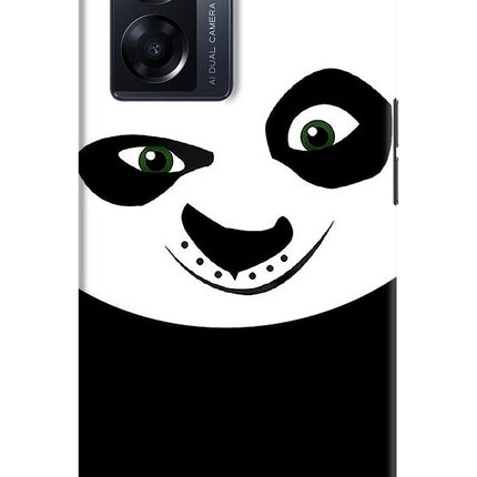Panda Oppo K10 5G Hard Case Back Cover by Casekaro