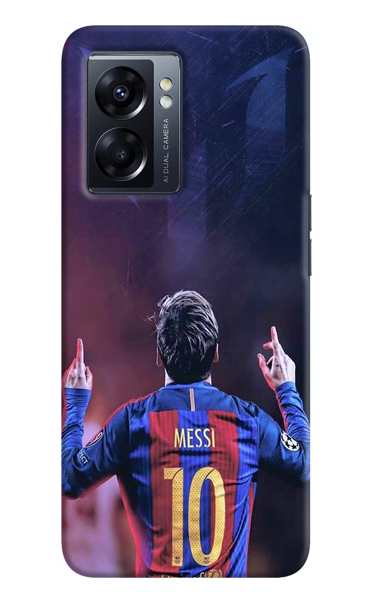 Messi Oppo K10 5G Hard Case Back Cover by Casekaro