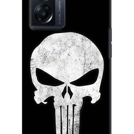 Punisher Skull Oppo K10 5G Hard Case Back Cover by Casekaro