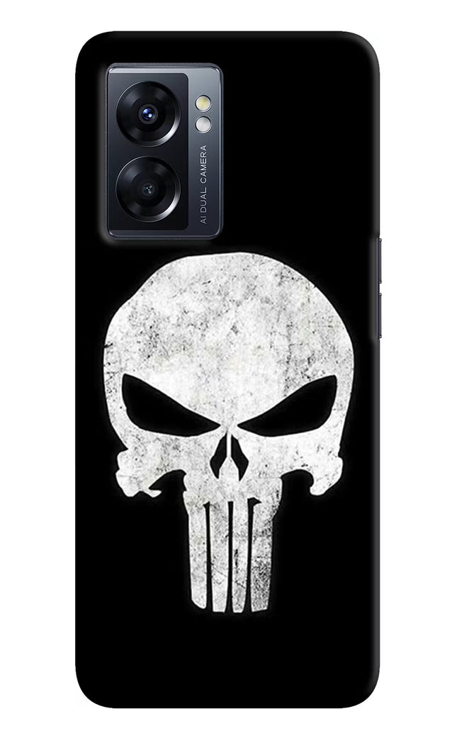 Punisher Skull Oppo K10 5G Hard Case Back Cover by Casekaro