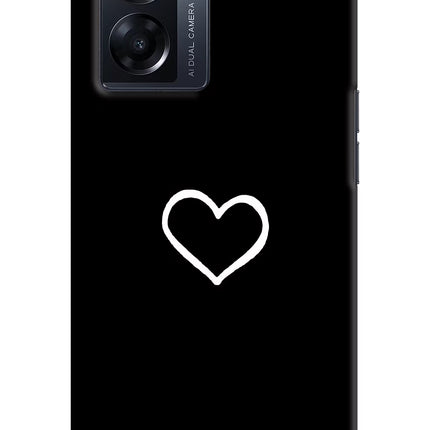 Heart Oppo K10 5G Hard Case Back Cover by Casekaro