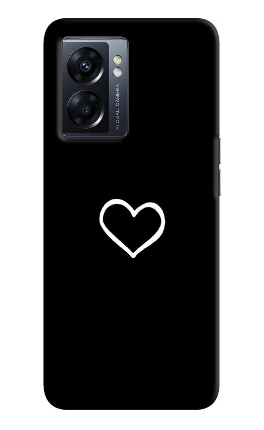 Heart Oppo K10 5G Hard Case Back Cover by Casekaro
