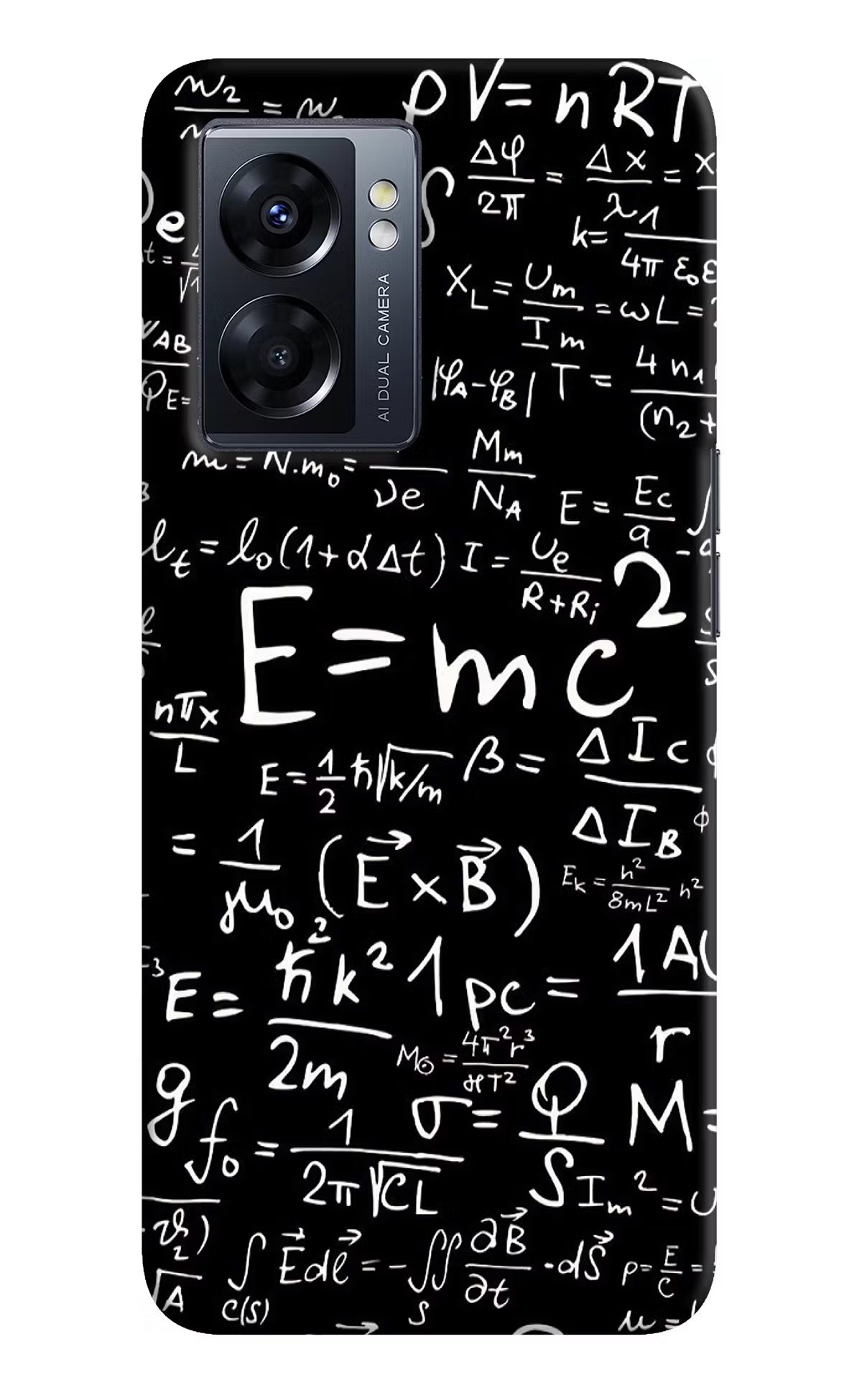 Physics Formula Oppo K10 5G Hard Case Back Cover by Casekaro