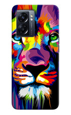 Lion Oppo K10 5G Hard Case Back Cover by Casekaro