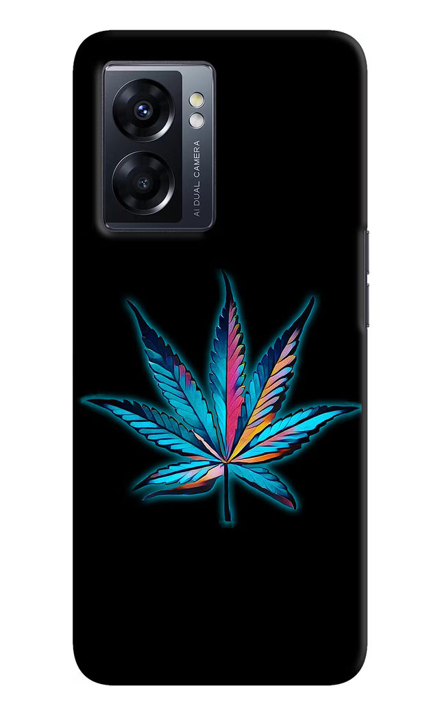 Weed Oppo K10 5G Hard Case Back Cover by Casekaro