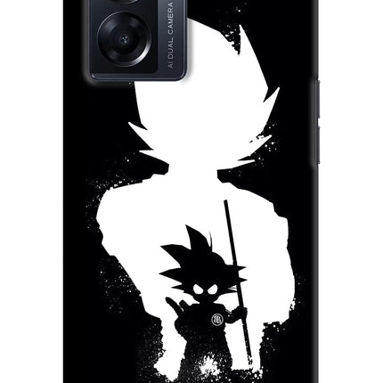Goku Shadow Oppo K10 5G Hard Case Back Cover by Casekaro