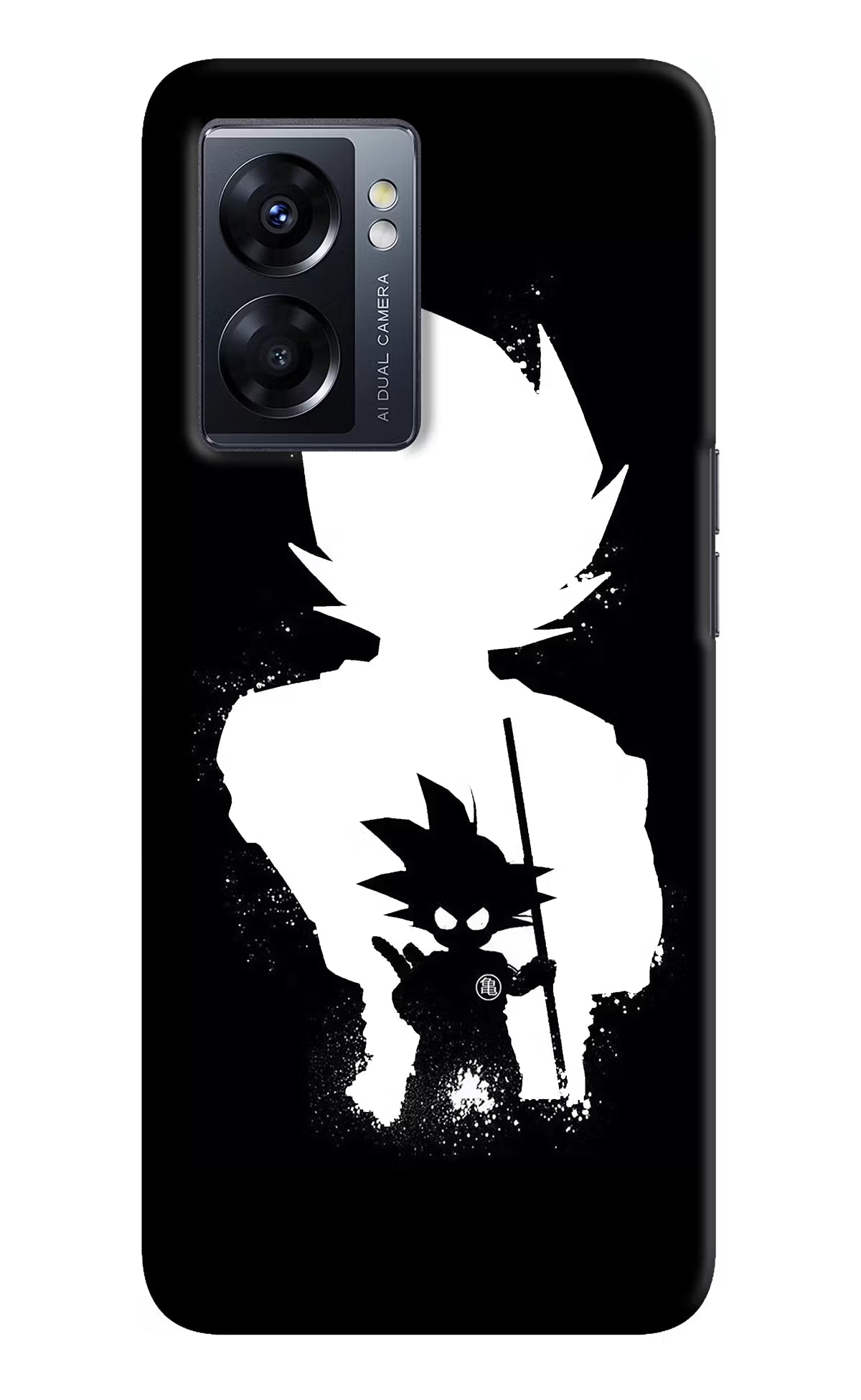 Goku Shadow Oppo K10 5G Hard Case Back Cover by Casekaro