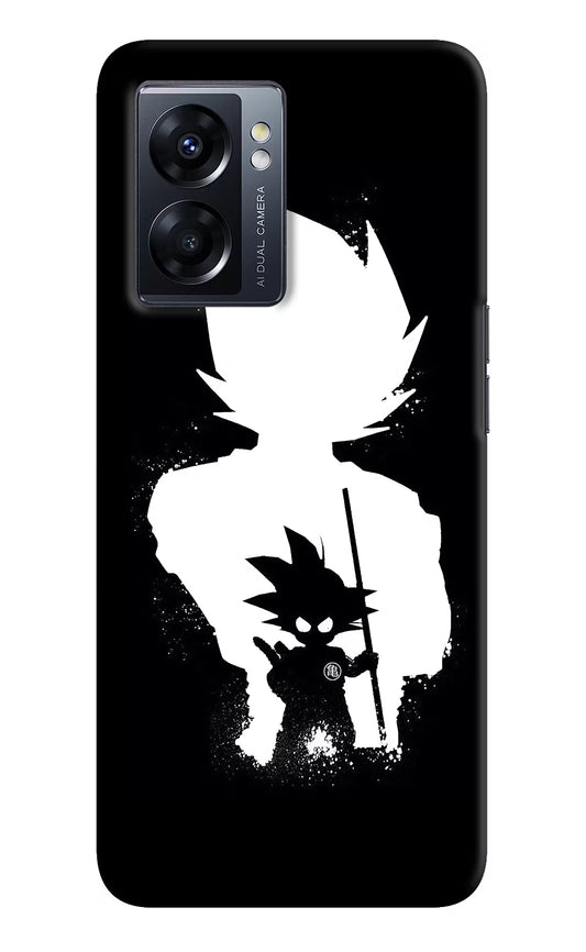 Goku Shadow Oppo K10 5G Hard Case Back Cover by Casekaro