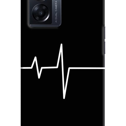 Heart Beats Oppo K10 5G Hard Case Back Cover by Casekaro