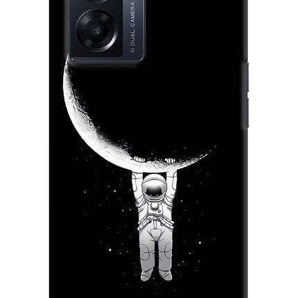 Moon Space Oppo K10 5G Hard Case Back Cover by Casekaro