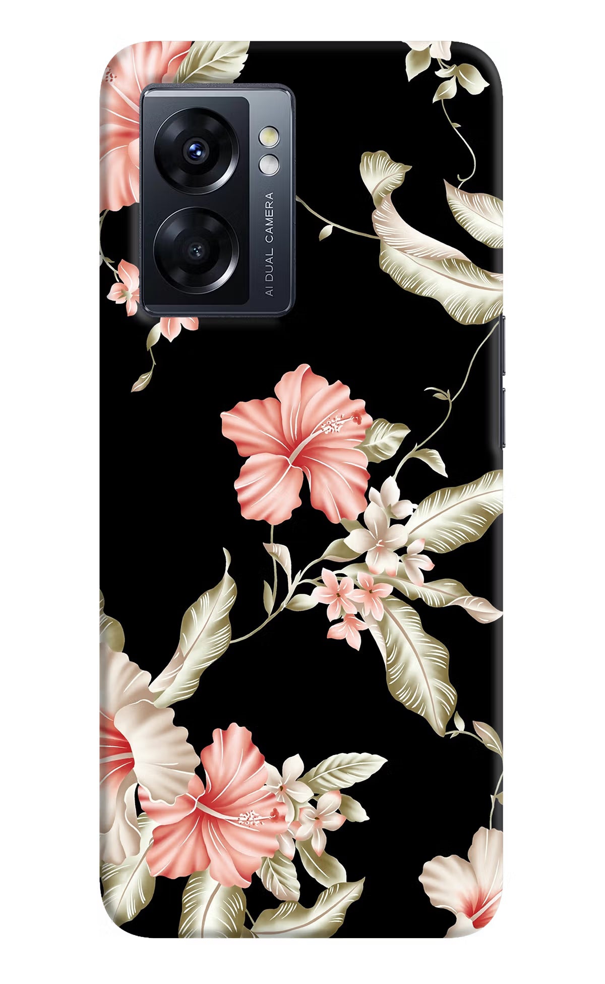 Flowers Oppo K10 5G Hard Case Back Cover by Casekaro