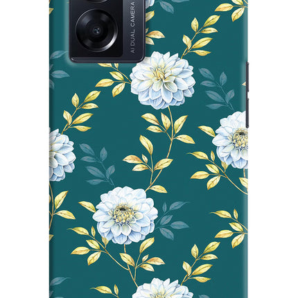 Flowers Oppo K10 5G Hard Case Back Cover by Casekaro