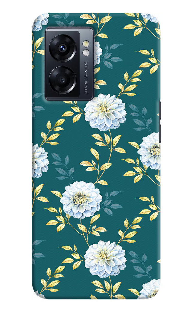 Flowers Oppo K10 5G Hard Case Back Cover by Casekaro