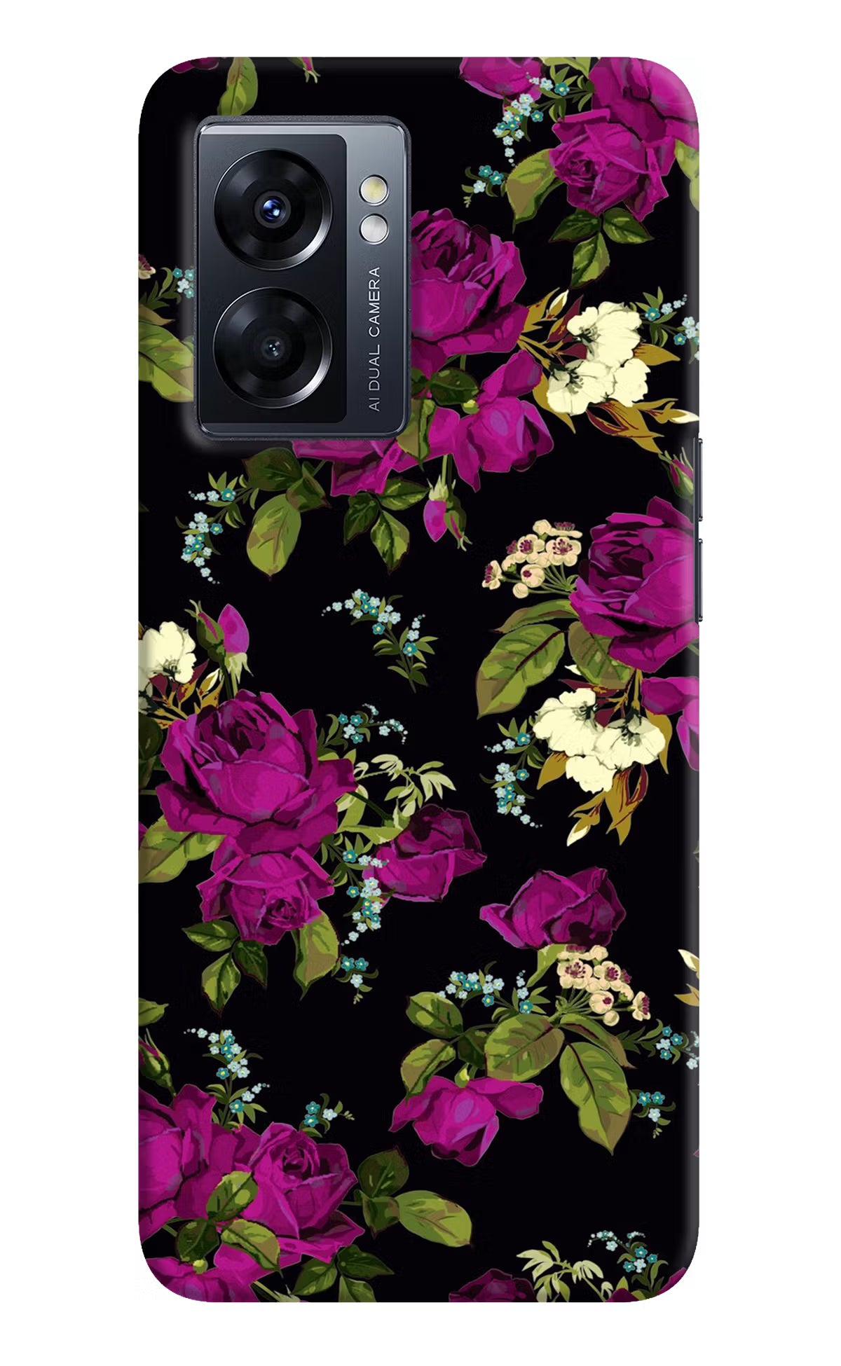 Flowers Oppo K10 5G Hard Case Back Cover by Casekaro