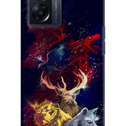 Game Of Thrones Oppo K10 5G Hard Case Back Cover by Casekaro