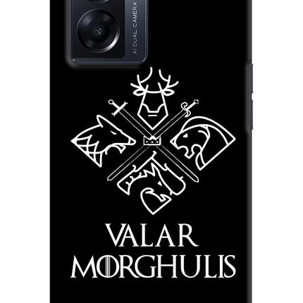 Valar Morghulis | Game Of Thrones Oppo K10 5G Hard Case Back Cover by Casekaro