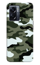 Camouflage Oppo K10 5G Hard Case Back Cover by Casekaro