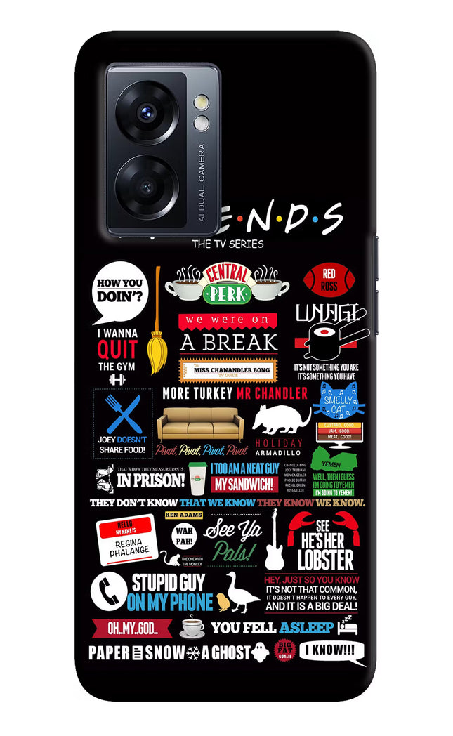 FRIENDS Oppo K10 5G Hard Case Back Cover by Casekaro