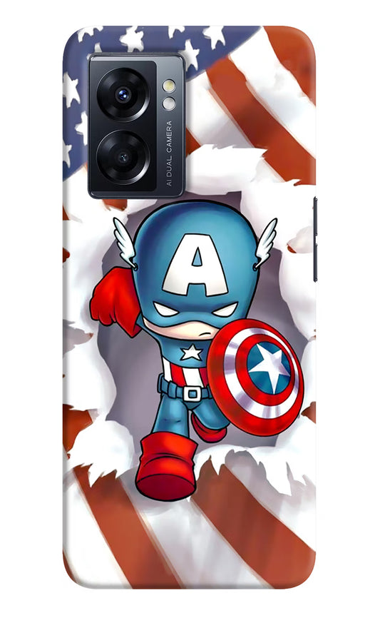 Captain America Oppo K10 5G Hard Case Back Cover by Casekaro