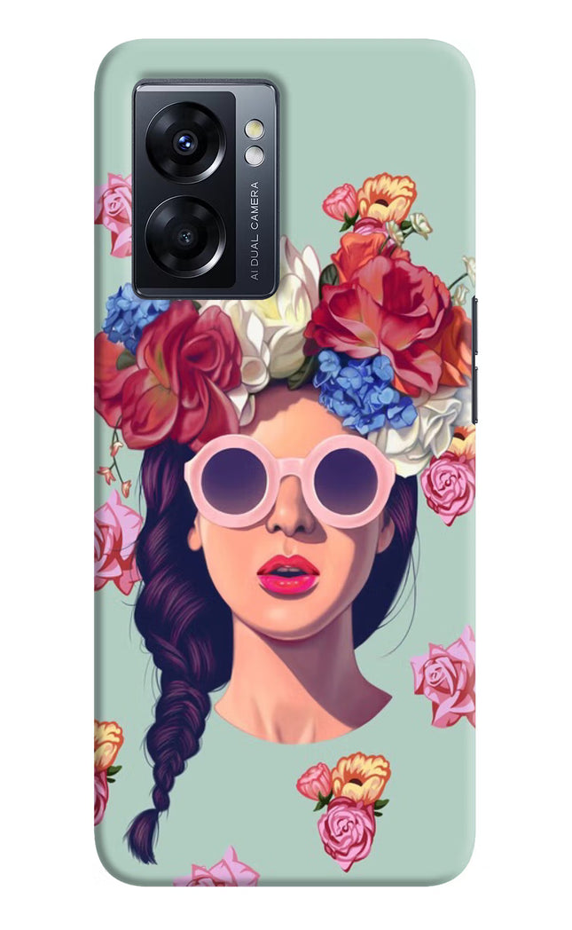 Pretty Girl Oppo K10 5G Hard Case Back Cover by Casekaro