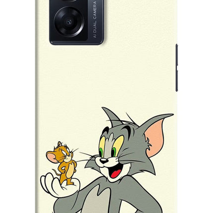 Tom & Jerry Oppo K10 5G Hard Case Back Cover by Casekaro