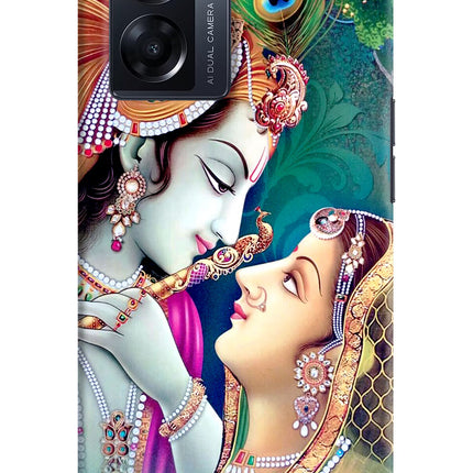 Lord Radha Krishna Oppo K10 5G Hard Case Back Cover by Casekaro