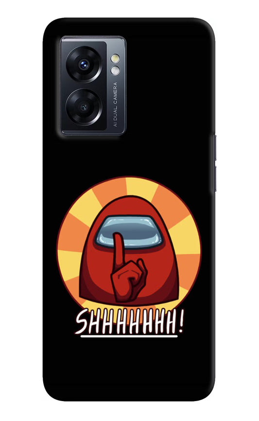 Among Us Shhh! Oppo K10 5G Hard Case Back Cover by Casekaro