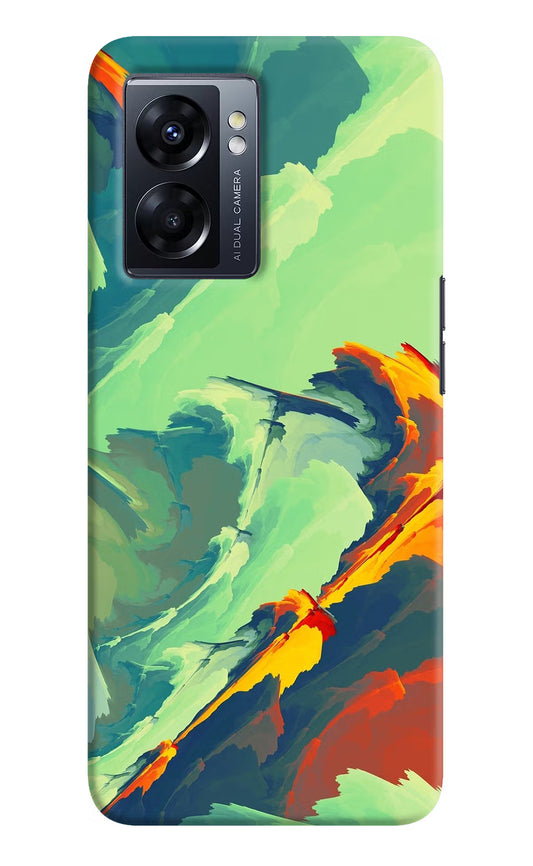 Paint Art Oppo K10 5G Hard Case Back Cover by Casekaro
