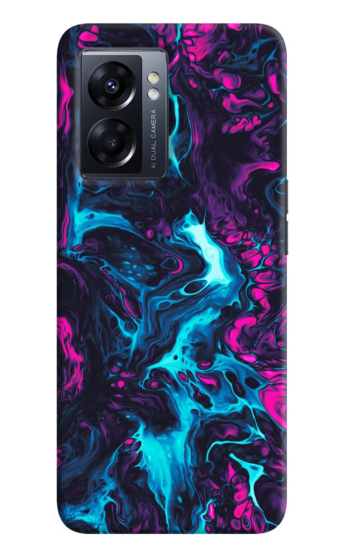 Abstract Oppo K10 5G Hard Case Back Cover by Casekaro