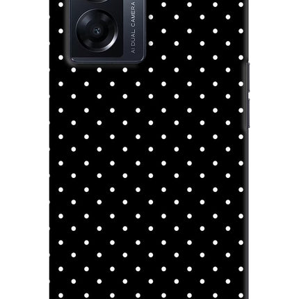 White Dots Oppo K10 5G Hard Case Back Cover by Casekaro