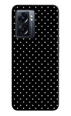 White Dots Oppo K10 5G Hard Case Back Cover by Casekaro