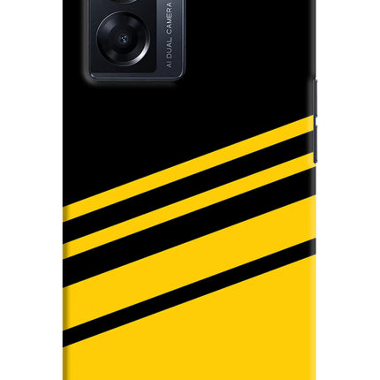 Yellow Shades Oppo K10 5G Hard Case Back Cover by Casekaro