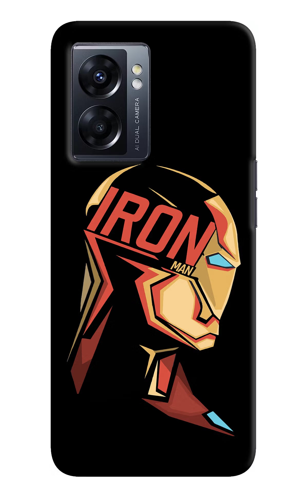 IronMan Oppo K10 5G Hard Case Back Cover by Casekaro