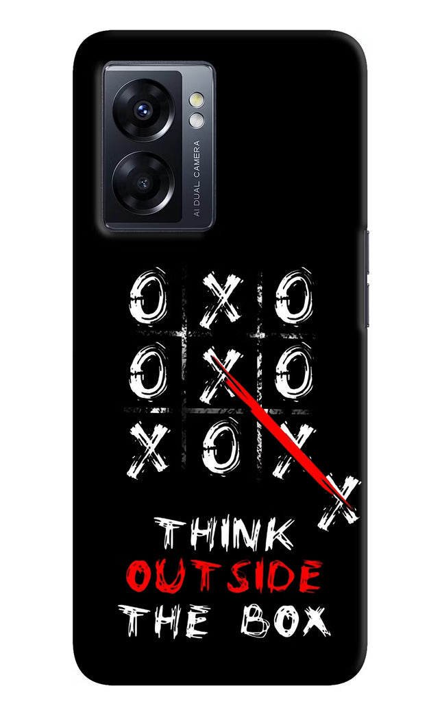 Think out of the BOX Oppo K10 5G Hard Case Back Cover by Casekaro