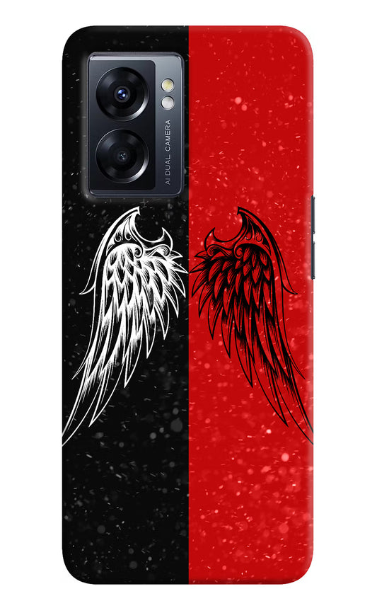 Wings Oppo K10 5G Hard Case Back Cover by Casekaro