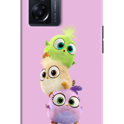 Cute Little Birds Oppo K10 5G Hard Case Back Cover by Casekaro