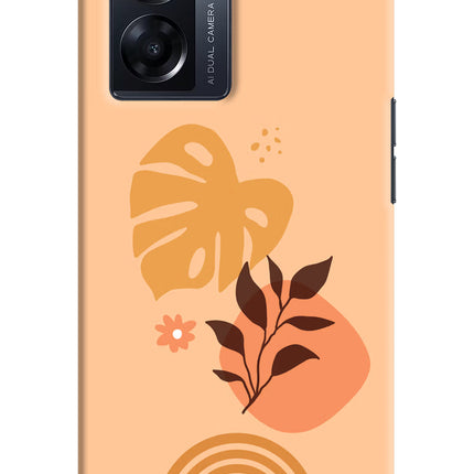 Bohemian Art Oppo K10 5G Hard Case Back Cover by Casekaro
