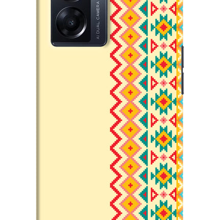 Ethnic Seamless Oppo K10 5G Hard Case Back Cover by Casekaro