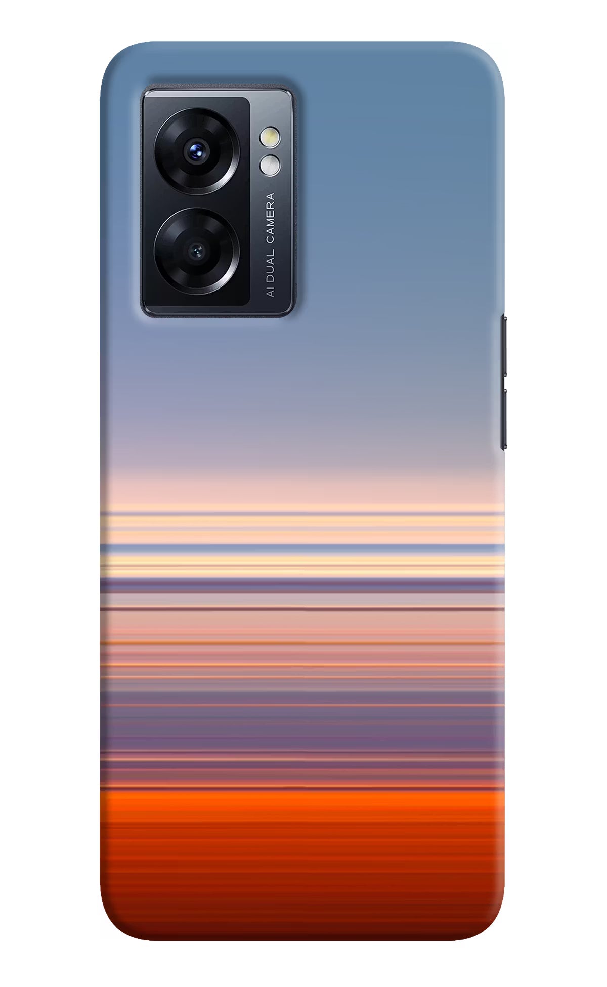 Morning Colors Oppo K10 5G Hard Case Back Cover by Casekaro