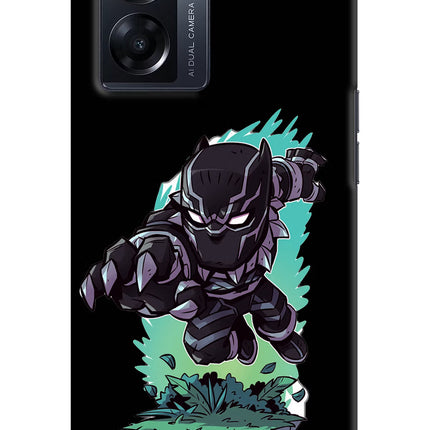 Black Panther Oppo K10 5G Hard Case Back Cover by Casekaro