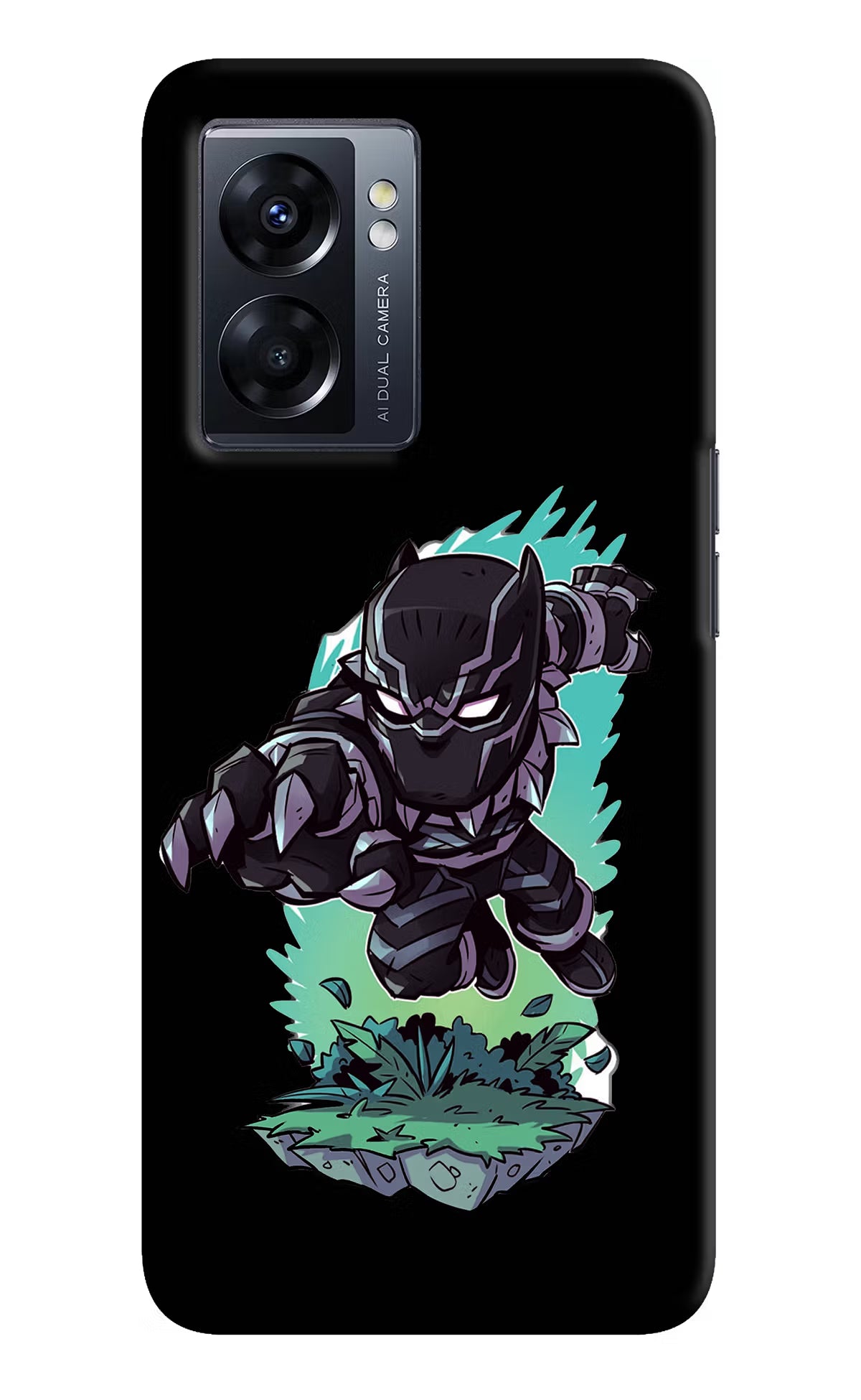 Black Panther Oppo K10 5G Hard Case Back Cover by Casekaro